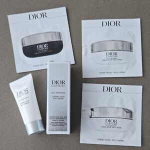 New Never Used Dior Skincare Bundle Capture OX-C treatment Rich Creme Day  Night